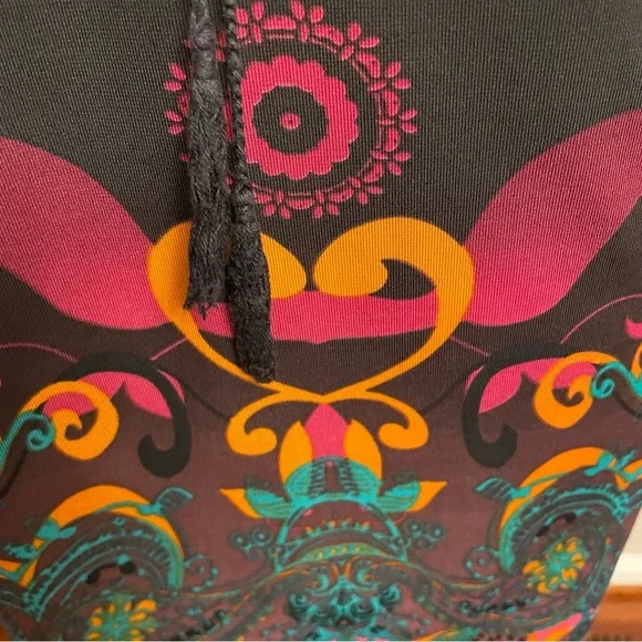 ECI Multicolor Abstract Tunic - Picture 4 of 4